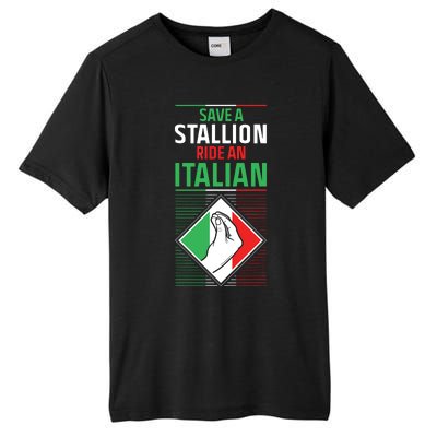 Funny Italian Slang Italy Sayings Humor Joke Quote Tall Fusion ChromaSoft Performance T-Shirt