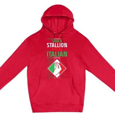 Funny Italian Slang Italy Sayings Humor Joke Quote Premium Pullover Hoodie