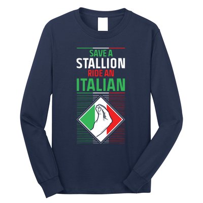 Funny Italian Slang Italy Sayings Humor Joke Quote Long Sleeve Shirt