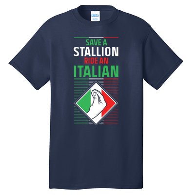 Funny Italian Slang Italy Sayings Humor Joke Quote Tall T-Shirt