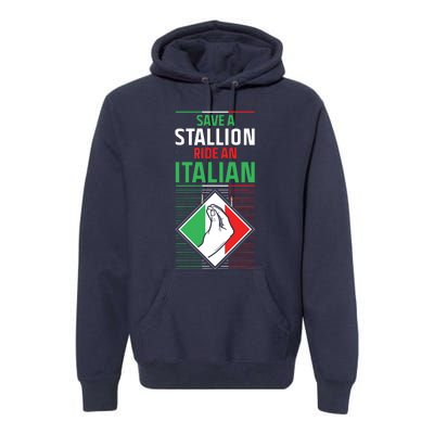 Funny Italian Slang Italy Sayings Humor Joke Quote Premium Hoodie