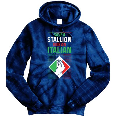 Funny Italian Slang Italy Sayings Humor Joke Quote Tie Dye Hoodie