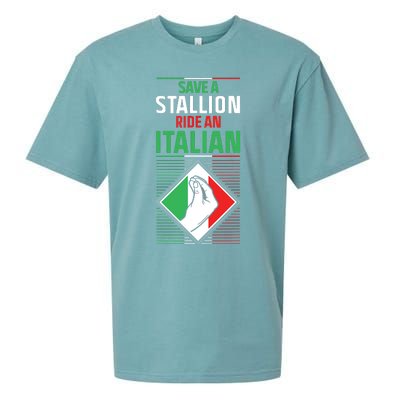 Funny Italian Slang Italy Sayings Humor Joke Quote Sueded Cloud Jersey T-Shirt