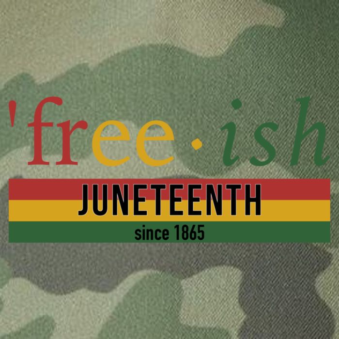 Free Ish Since 1865 With Pan African Flag For Juneteenth Legacy Tie Dye Trucker Hat
