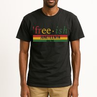 Free Ish Since 1865 With Pan African Flag For Juneteenth Tall T-Shirt