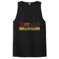 Free Ish Since 1865 With Pan African Flag For Juneteenth PosiCharge Competitor Tank