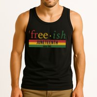 Free Ish Since 1865 With Pan African Flag For Juneteenth Tank Top
