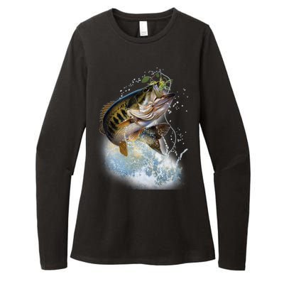 Fish and Hook Womens CVC Long Sleeve Shirt