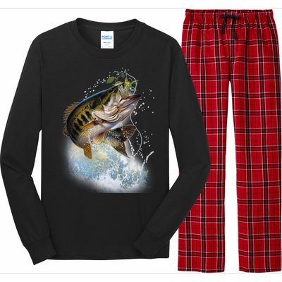 Fish and Hook Long Sleeve Pajama Set