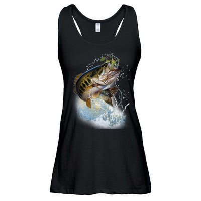 Fish and Hook Ladies Essential Flowy Tank
