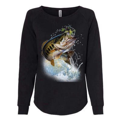 Fish and Hook Womens California Wash Sweatshirt