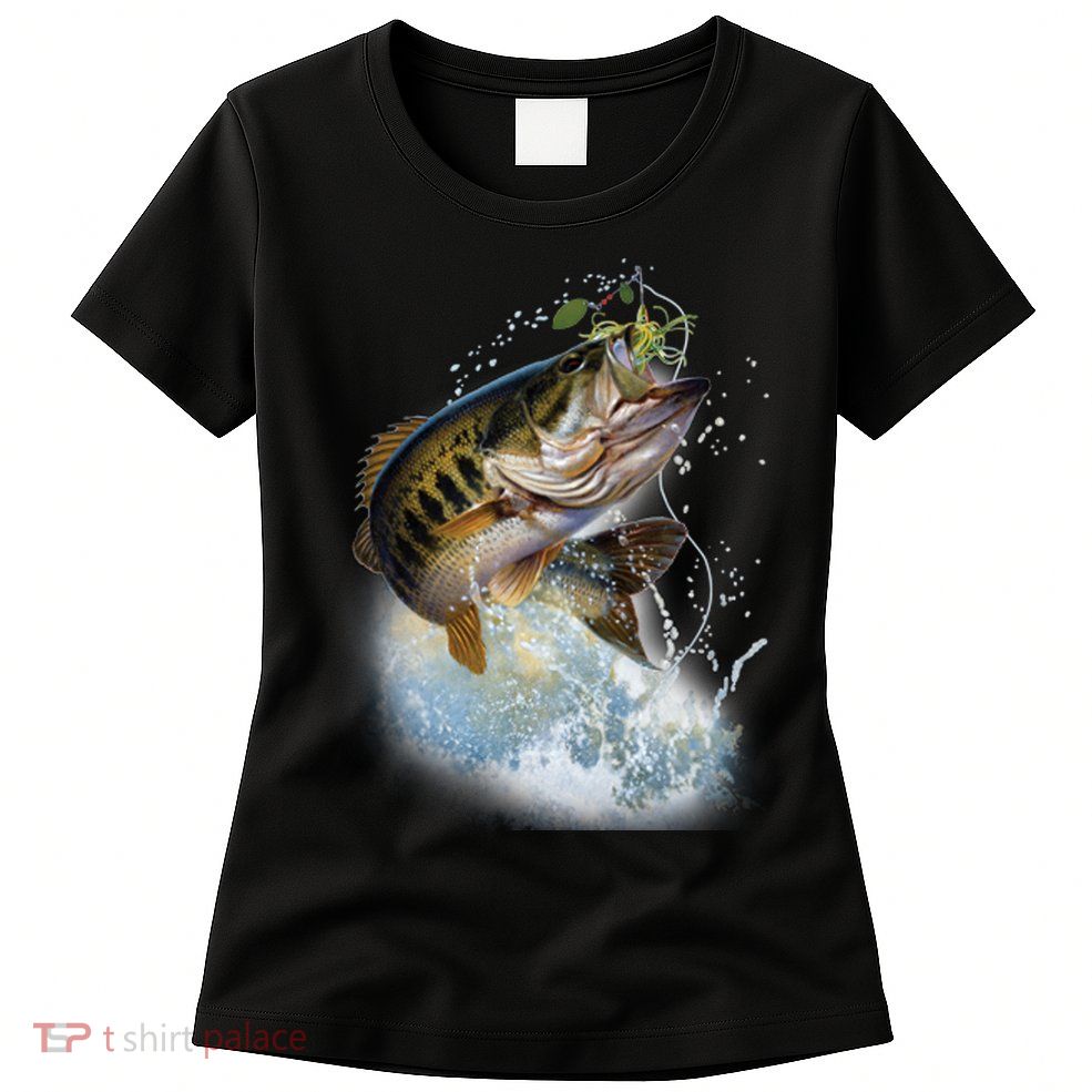 Fish and Hook Womens T-Shirt