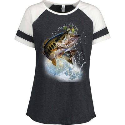 Fish and Hook Enza Ladies Jersey Colorblock Tee