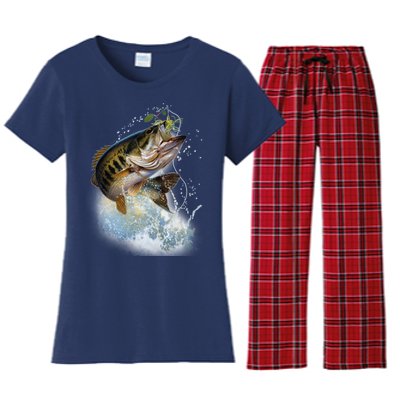 Fish and Hook Women's Flannel Pajama Set