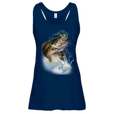 Fish and Hook Ladies Essential Flowy Tank