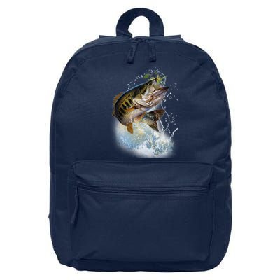 Fish and Hook 16 in Basic Backpack