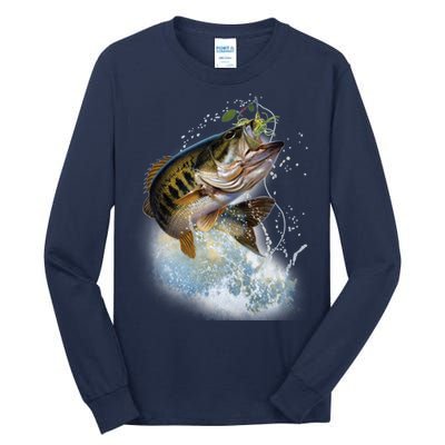 Fish and Hook Tall Long Sleeve T-Shirt