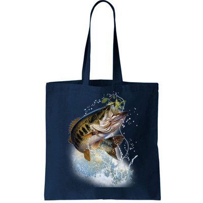 Fish and Hook Tote Bag