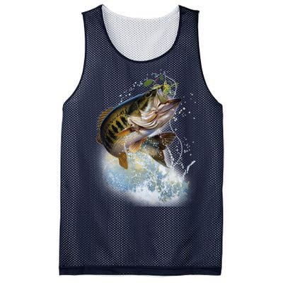 Fish and Hook Mesh Reversible Basketball Jersey Tank