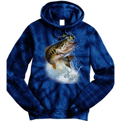 Fish and Hook Tie Dye Hoodie