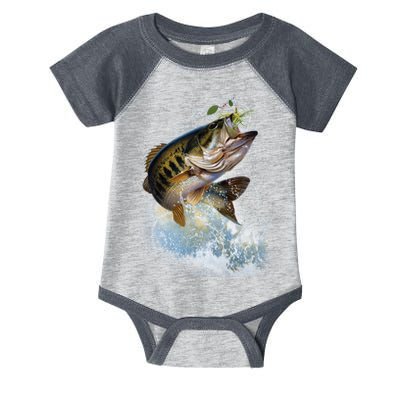 Fish and Hook Infant Baby Jersey Bodysuit