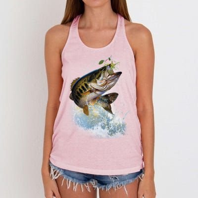 Fish and Hook Women's Knotted Racerback Tank