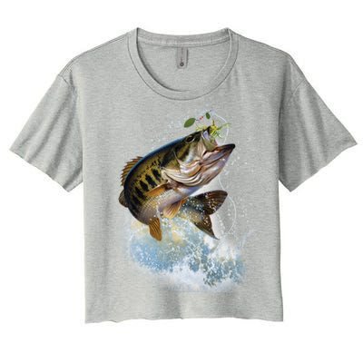 Fish and Hook Women's Crop Top Tee