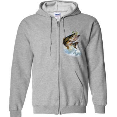 Fish and Hook Full Zip Hoodie