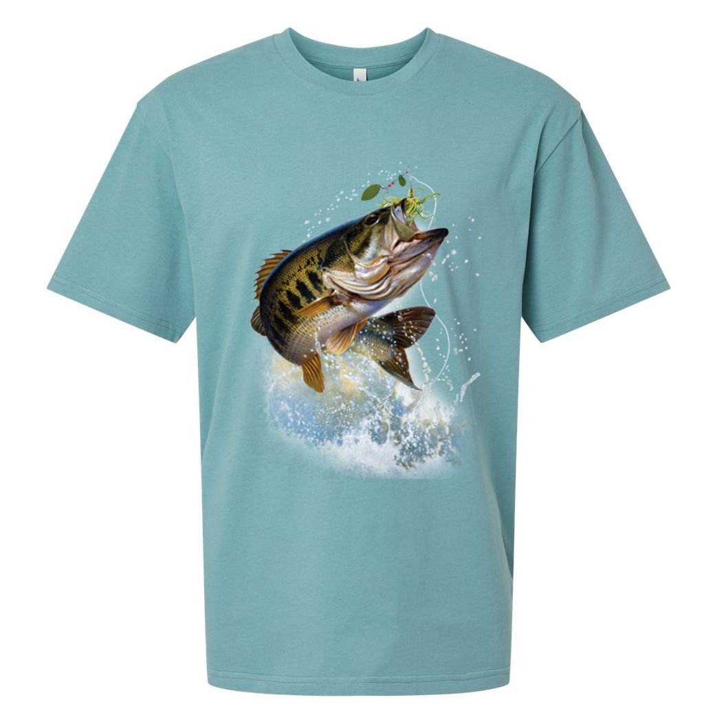 Fish and Hook Sueded Cloud Jersey T-Shirt