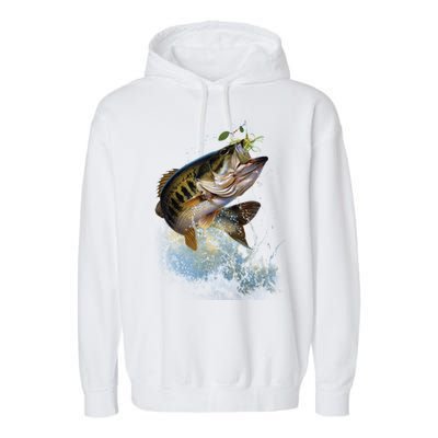 Fish and Hook Garment-Dyed Fleece Hoodie