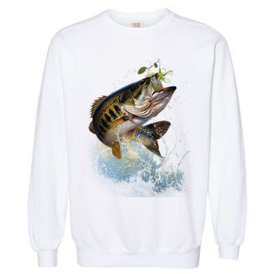 Fish and Hook Garment-Dyed Sweatshirt