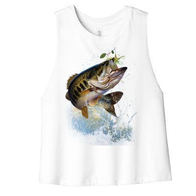 Fish and Hook Women's Racerback Cropped Tank