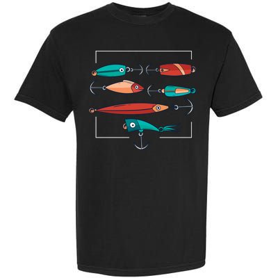 Fish Bait Set Garment-Dyed Heavyweight T-Shirt