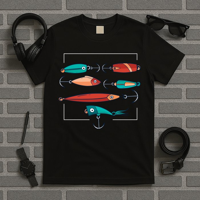 Fish Bait Set T-Shirt