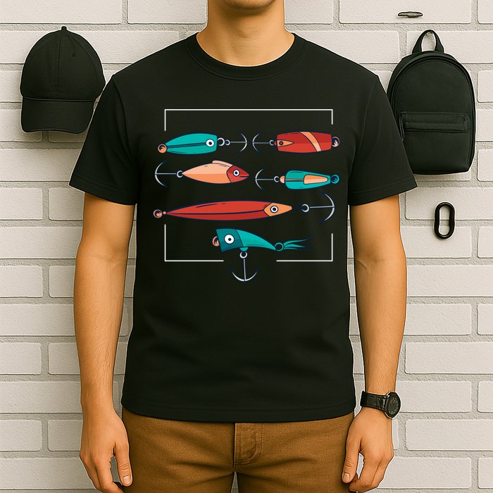 Fish Bait Set T-Shirt