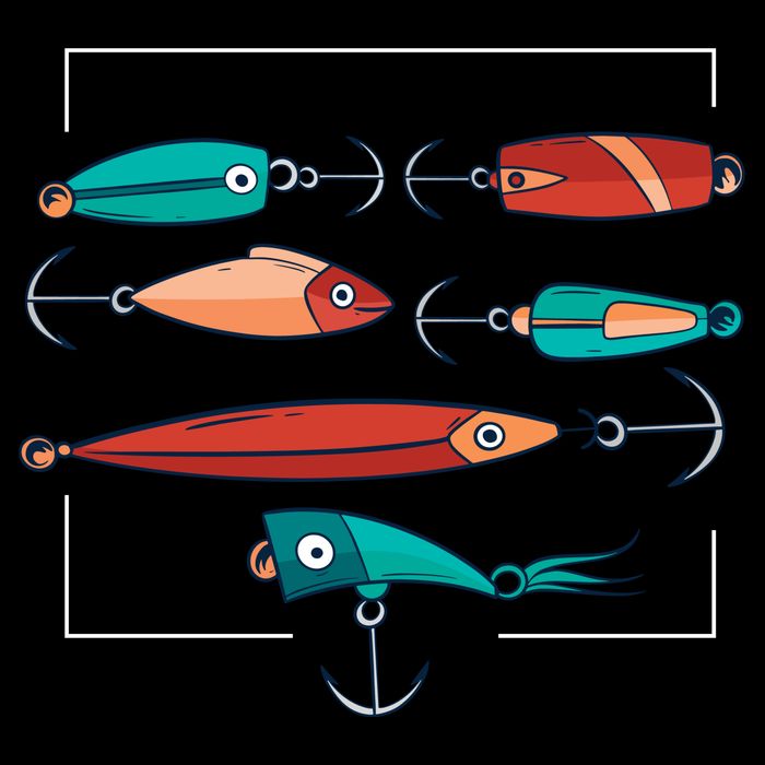 Fish Bait Set T-Shirt