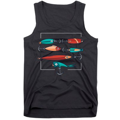 Fish Bait Set Tank Top