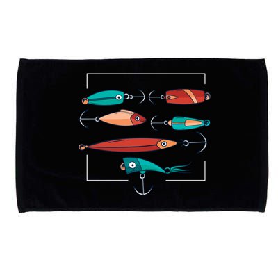 Fish Bait Set Microfiber Hand Towel