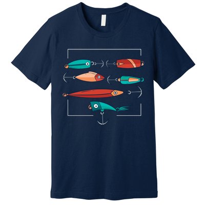 Fish Bait Set Premium T-Shirt