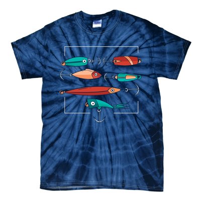 Fish Bait Set Tie-Dye T-Shirt