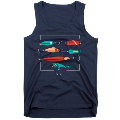 Fish Bait Set Tank Top