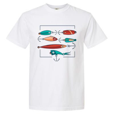 Fish Bait Set Garment-Dyed Heavyweight T-Shirt