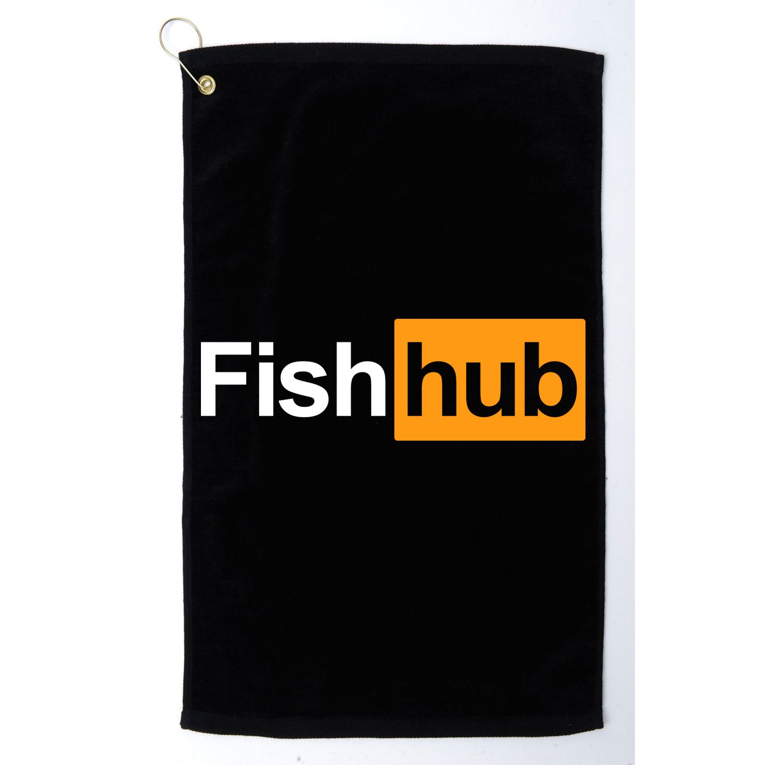 Fish Hub Golf Towel