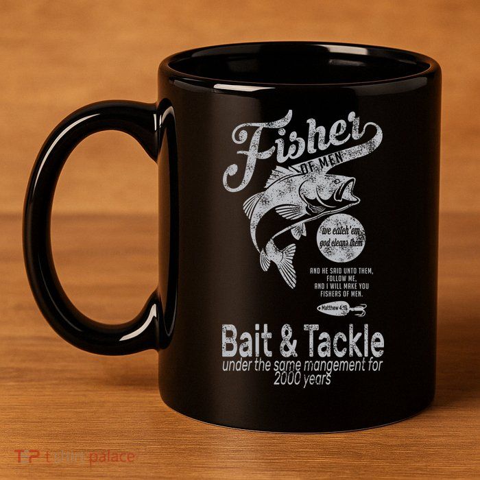 Fisher Of Men 11oz C Handle Ceramic Mug