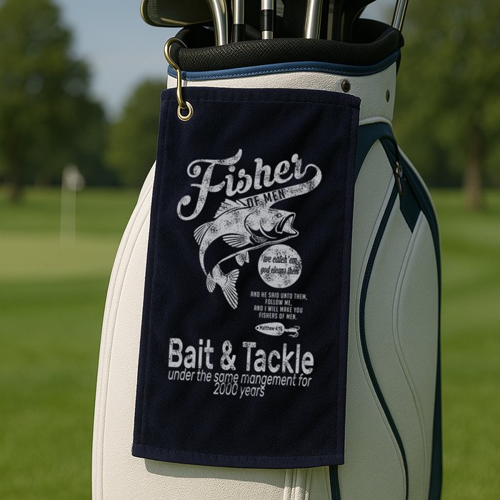 Fisher Of Men Golf Towel