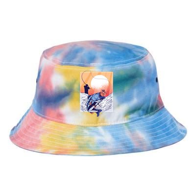 Fisherman Sunset Tie Dye Newport Bucket Hat