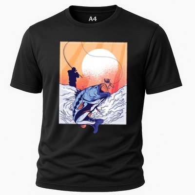 Fisherman Sunset Performance Shirt
