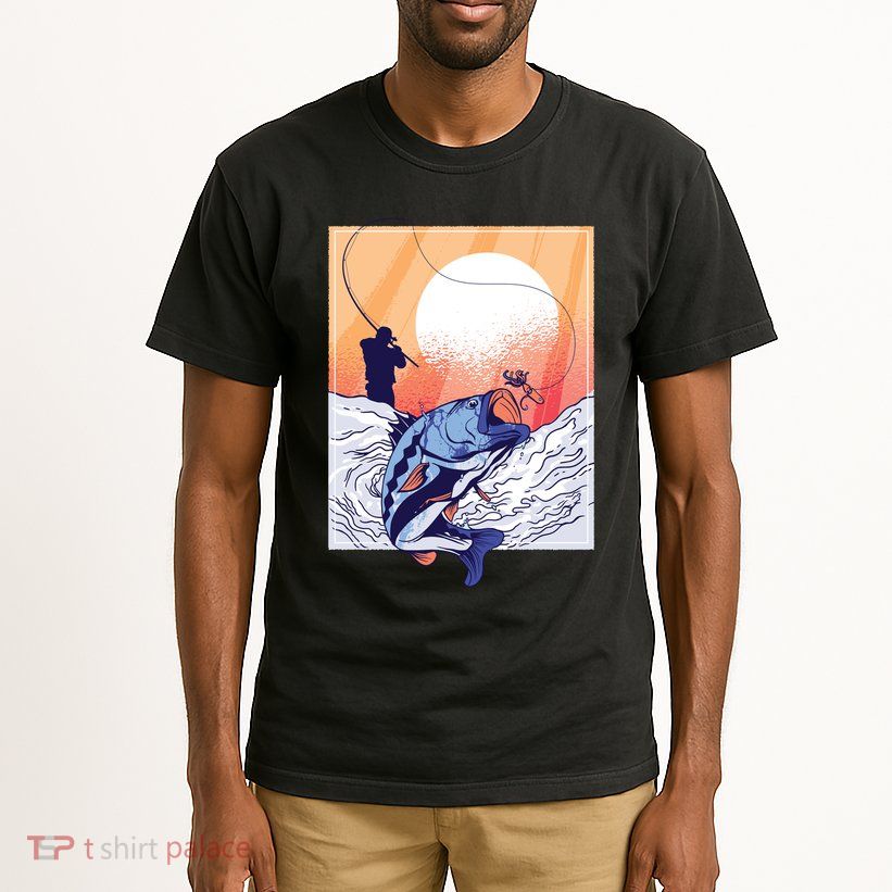 Fisherman Sunset Tall T-Shirt