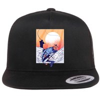 Fisherman Sunset Flatbill Hat