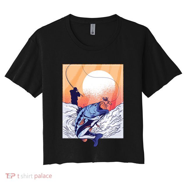 Fisherman Sunset Crop Top
